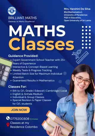Maths Classes 6 to O/L
