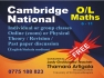 Maths Classes (English medium / Sinhala medium)