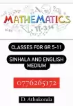 Maths Classes for 6-11