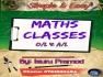 Maths classes for O Level and A Levels 