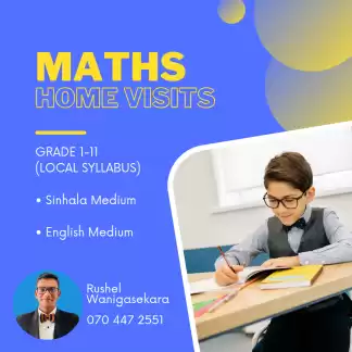 MATHS—HOME VISIT (GRADE 1-11)