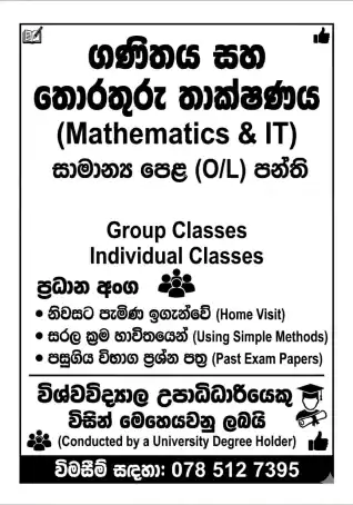 Maths & IT