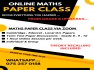 Maths Paper Class - Online
