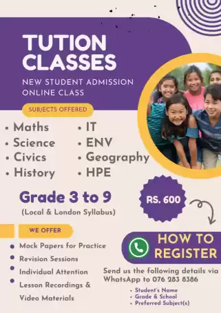Maths, Science, ENV, HPE, Civics, ICT And History For Grade 3 To 9