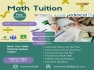 MATHS TUITION PHYSICAL/ONLINE 