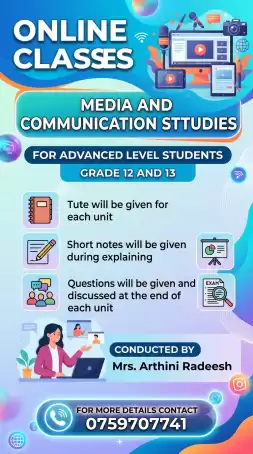 Media and communication studies classes for advance level