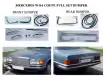 Mercedes Benz W116 coupe (1972-1980) EU Style Bumpers