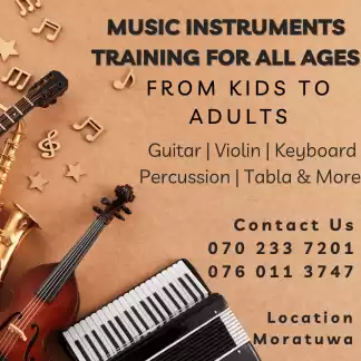 Music Instrument Training classes for Kids to Adults