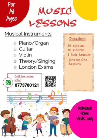 Music Lessons For Kids & All Ages | Music Classes For Kids | Piano Violin Guitar Lessons