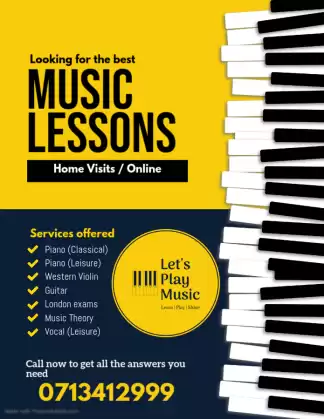 MUSIC LESSONS | PIANO LESSONS | PIANO & GUITAR CLASSES