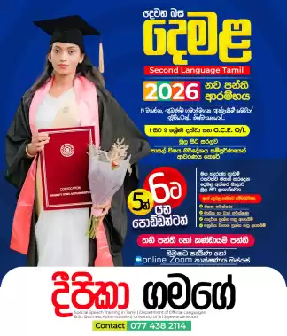 දෙවන බස දෙමළ