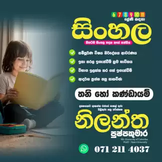 සිංහල පන්ති