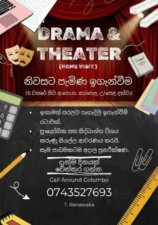 නාට්‍ය හා රංග කලාව (සිංහල මාධ්‍ය )