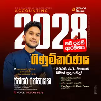 ගිණුම්කරණය ( උසස්පෙළ)
