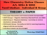 New Chemistry Online Classes for A/L 2024 & 2025 Tamil Medium - Individual & Group