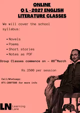 O/L - 2027 - English Literature