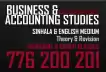 O/L Business & Accounting Studies 2025 & 2026 (SINHALA & ENGLISH MEDIUM)