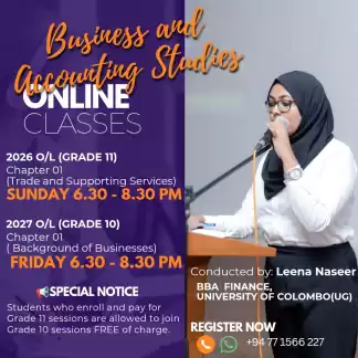 O/L Business Studies and Accounting