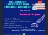 O/L English Language & English Literature