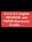 O/L English REVISION & PAST PAPER discussion