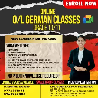 O/L German Classes - Grade 10/11
