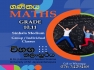 O/L  Grade 10,11 Maths Sinhala Medium 