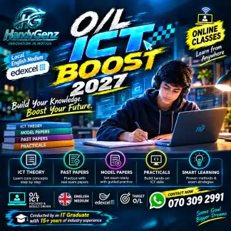 O/L ICT BOOST 2027 | Local English and Edexcel