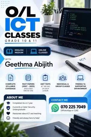 O/L ICT CLASSES ONLINE