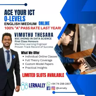 O/L ICT English Medium - Grade 10/11