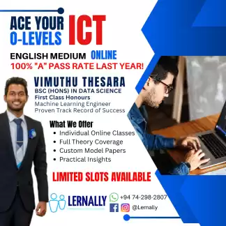 O/L ICT English Medium - Grade 10/11