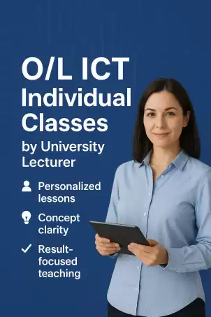 O/L ICT Individual Classes - Be the ICT Genius