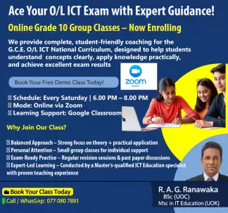 O/L ICT Made Easy – Learn the Smart Way!