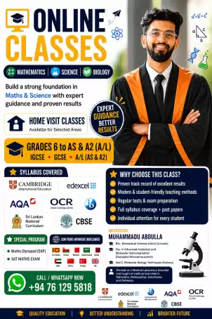 O/l IGCSE MATHEMATICS CLASSES