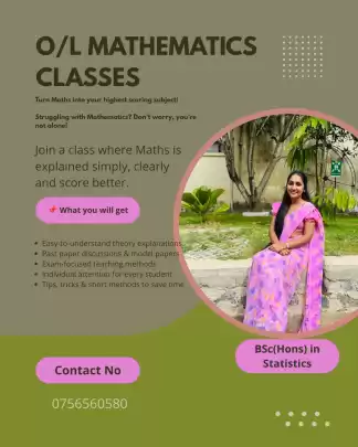 O/L Mathematics ( Both Sinhala & English Medium)