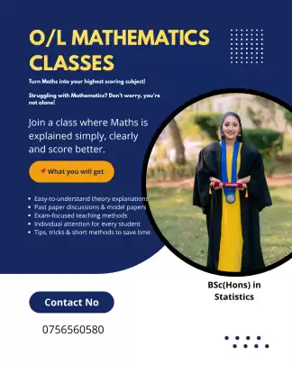 O/L Mathematics Class
