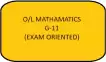 O/L Mathematics (Exam Oriented)