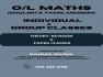 O/L Maths Classes