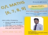 O/L Maths Classes (Sinhala/English Medium)