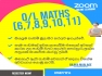 O/L Maths Classes(sinhala medium)