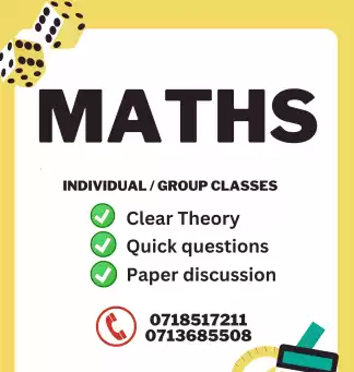 O/L Maths (Grade 11/10/9/8/7/6)