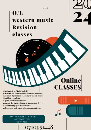 O/L Online Western music Revision class '25