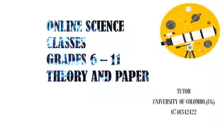 O/L Science Classes