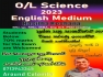 O/L Science English Medium 