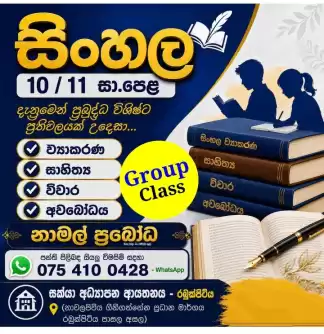 O/L SINHALA Class