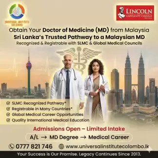 Obtain Your Doctor of Medicine (MD) from Malaysia