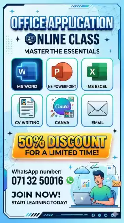 Office application online class