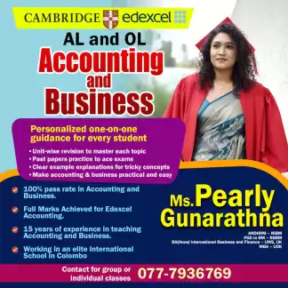OL/ AL Accounting & Business Studies