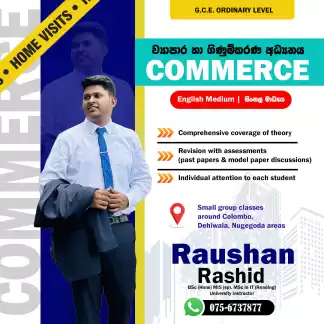 OL Commerce - Business & Accounting Studies | 10 - 11 Grades (Home Visits)