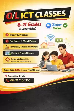 OL ICT Classes 6-11 Grades (Home Visits) | ICT Classes | ICT Online
