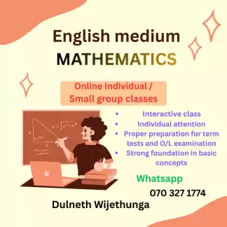 OL Mathematics English Medium